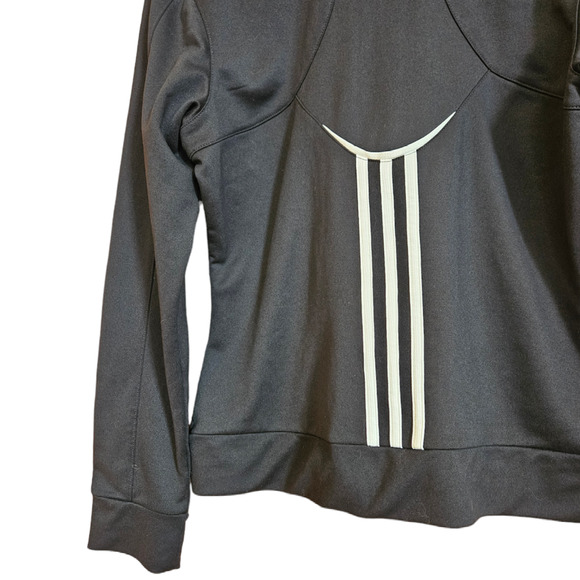 Adidas Women's Sweatshirt Full Zip Black Small - Picture 9 of 9